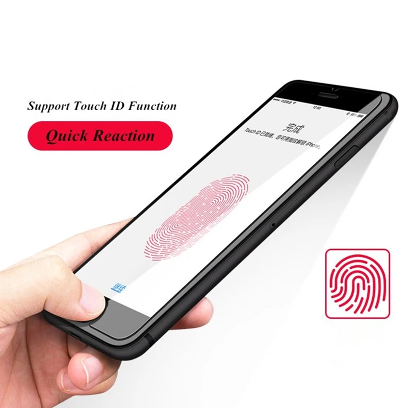 العالمي الرئيسية زر ملصقا ل أبل فون 8 7 6 6 ثانية زائد 5 الألومنيوم اللمس Id مكافحة العرق واقي للشاشة لباد الهواء 2 3 4
