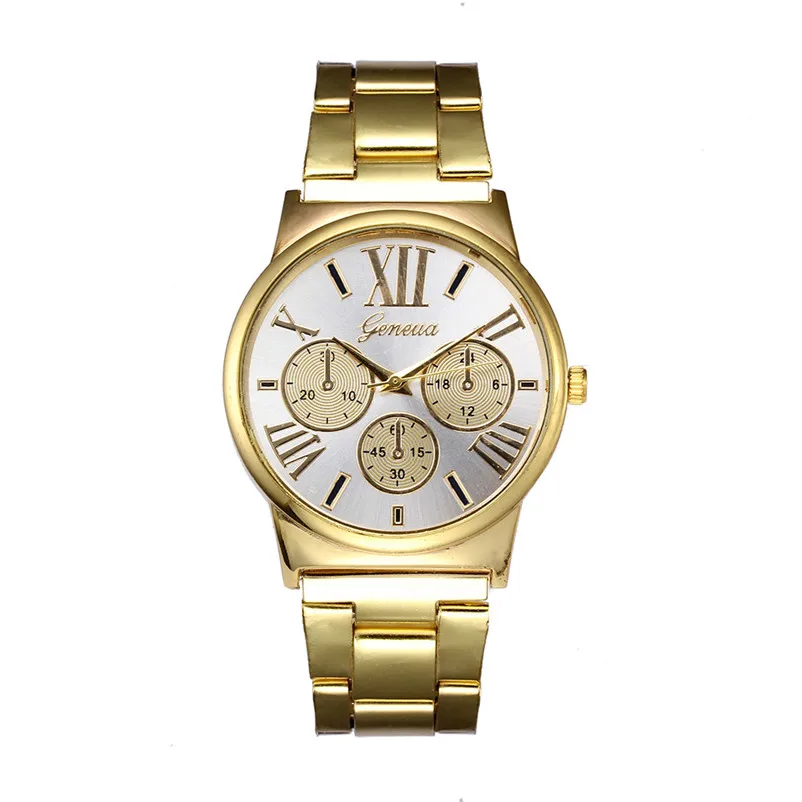 Fashion Mens Watches 2018 Luxury Brand Crystal Stainless Steel Analog Quartz Wrist Watch Hour clock Relogio masculino 3M24#N (7)