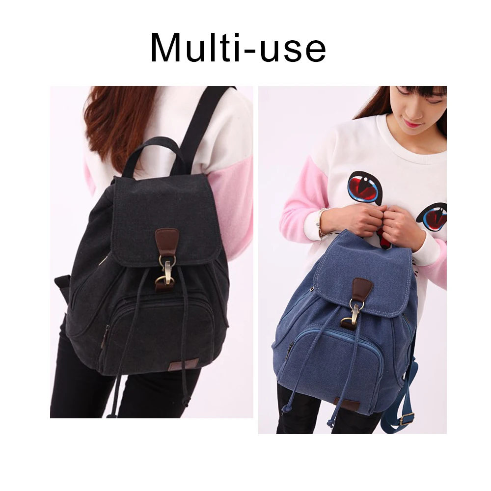 TTOU Mochila de lona para las mujeres estilo Preppy Collage Mochila escolar para estudiantes adolescentes de viaje portátil Mochila Bolsas TTOU Mochila de lona para las mujeres estilo Preppy Collage Mochila escolar para estudiantes adolescentes de viaje portátil Mochila Bolsas