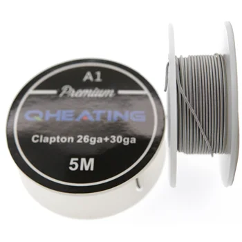 

A1 Resistance Wire Alien Fused Clapton Wire 15 Feet Wires Electronic Cigarette Accessories For RDA
