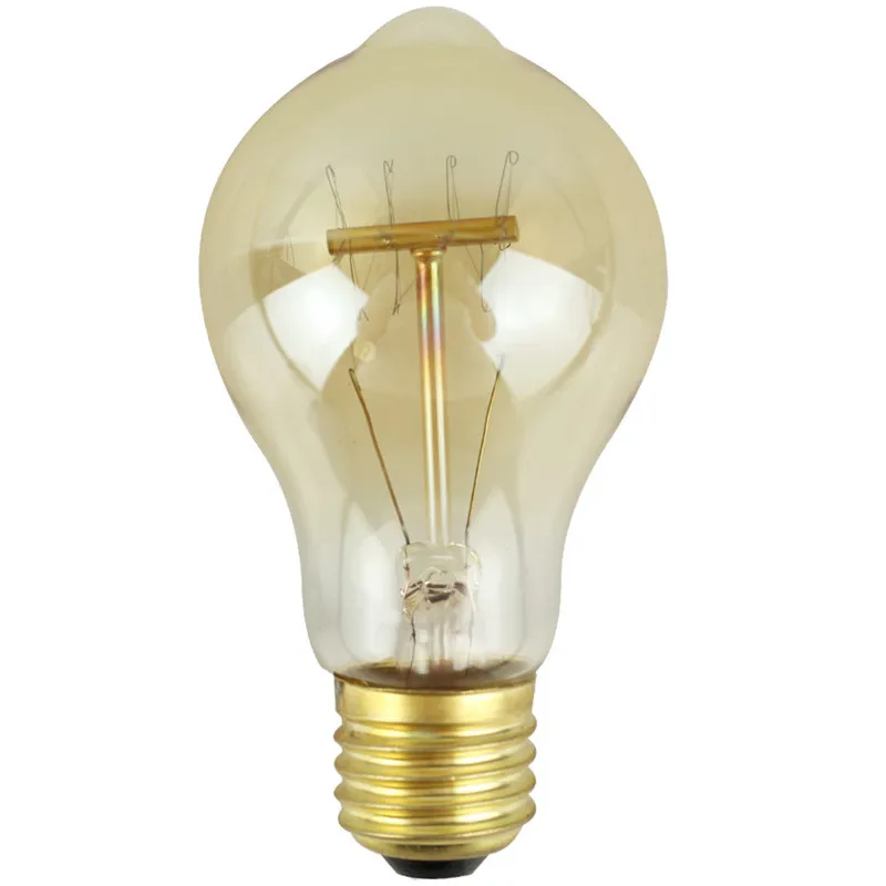 A60 лампа Эдисона Luminaria Ретро бомбилья промышленная винтажная AC110 ~ 220V 40W E27 Декор