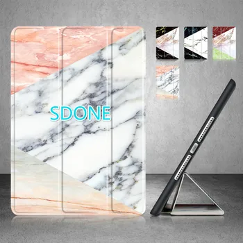 

Marble pattern New Case for Apple New iPad 9.7 to 2017/2018 . YCJOYZW - PU leather cover+TPU soft Case-Smart sleep wake up case