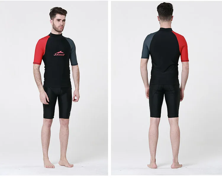 Dive Skin Men Surfing Tops Women Wetsuits Rowing Boats Rash Guards Surfing& Beach T-shirts Swim Suits Body Suits Swimming Shirt