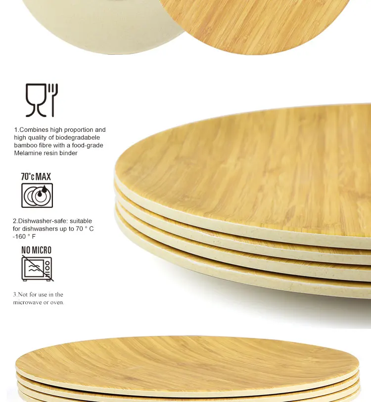 Placas de fibra de bambu alta qualidade