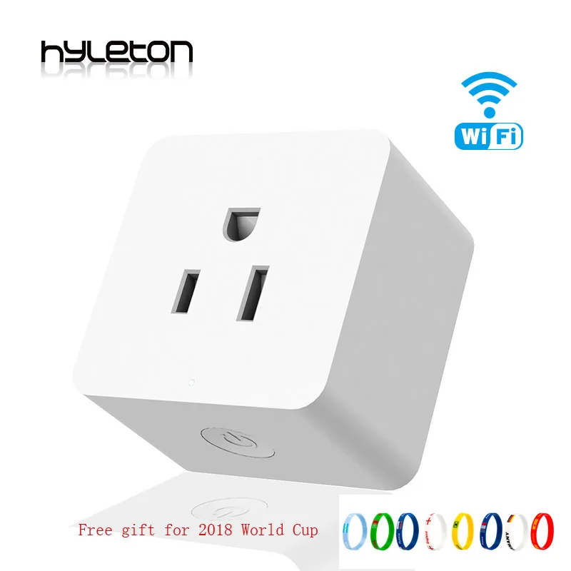 Hyleton smart plug 10A домашняя Автоматизация wifi розетка 100-240 В дистанционное управление EU/US/AU Wifi розетка работает с Alexa и Google