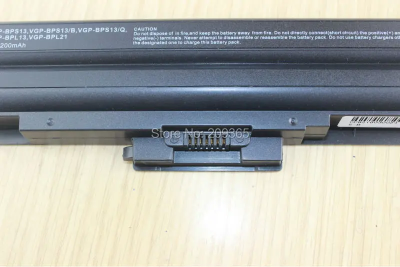 Bateria do Portátil para Sony Vaio Vgp-bps21 s Vgp-bpl21a Vgp-bps13 b Vgp-bps13a b Vgp-bps21b Vgp-bpl13 - Imagem 5