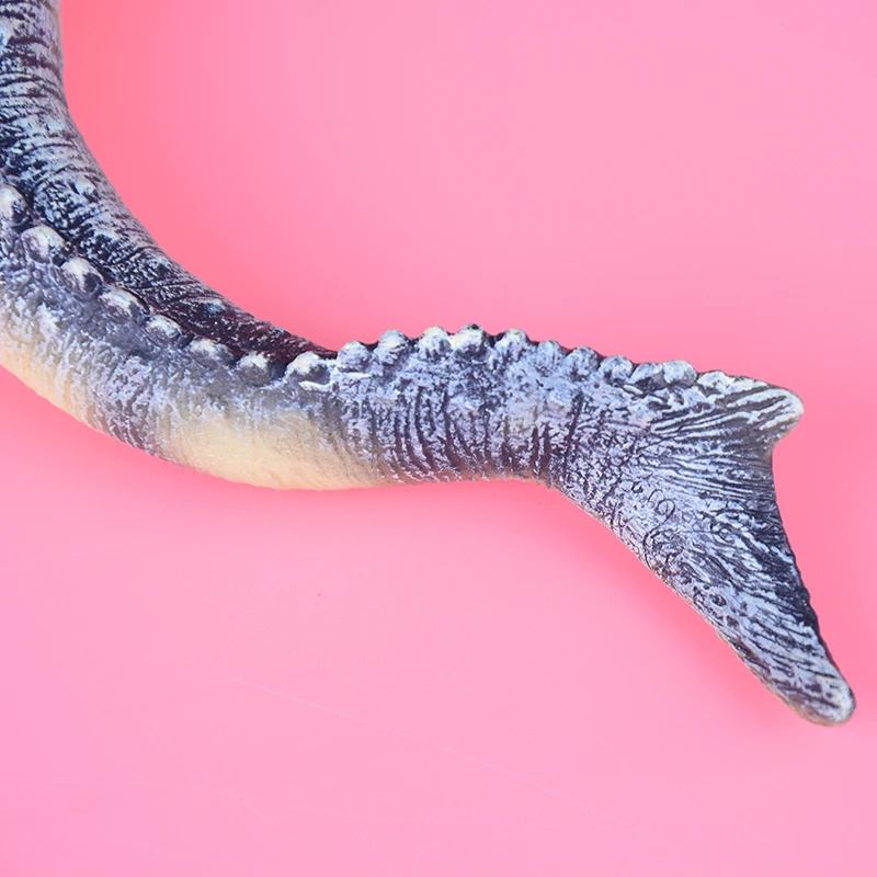Большой Mosasaurus динозавр игрушка мягкие ПВХ Фигурки ручная роспись модель