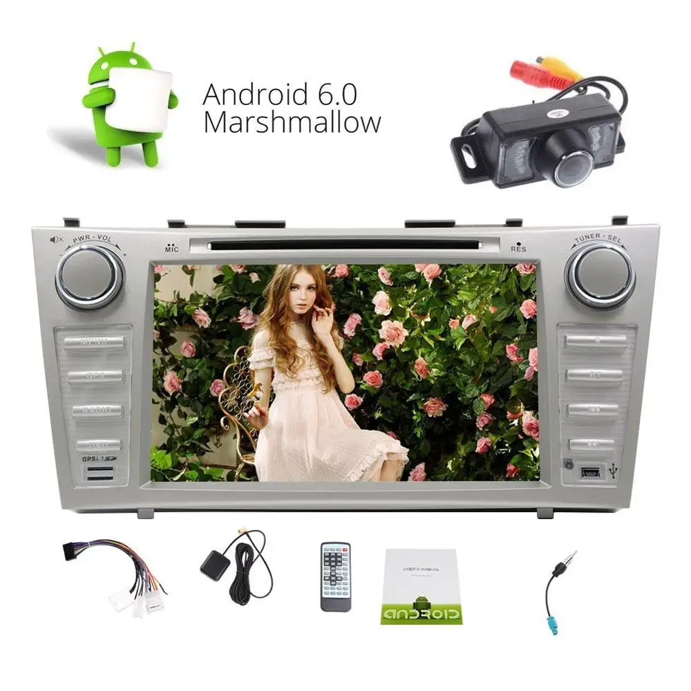 8 Android 6 0 Quad core font b Radio b font Stereo in Dash Double din