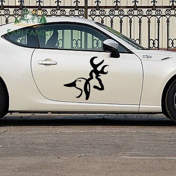 

EARLFAMILY 2x Abstract Artistic Streak Browning Deer Duck Sticker (one for Each Side) for Wall Truck Kayak Vinyl Decal 9 Colors
