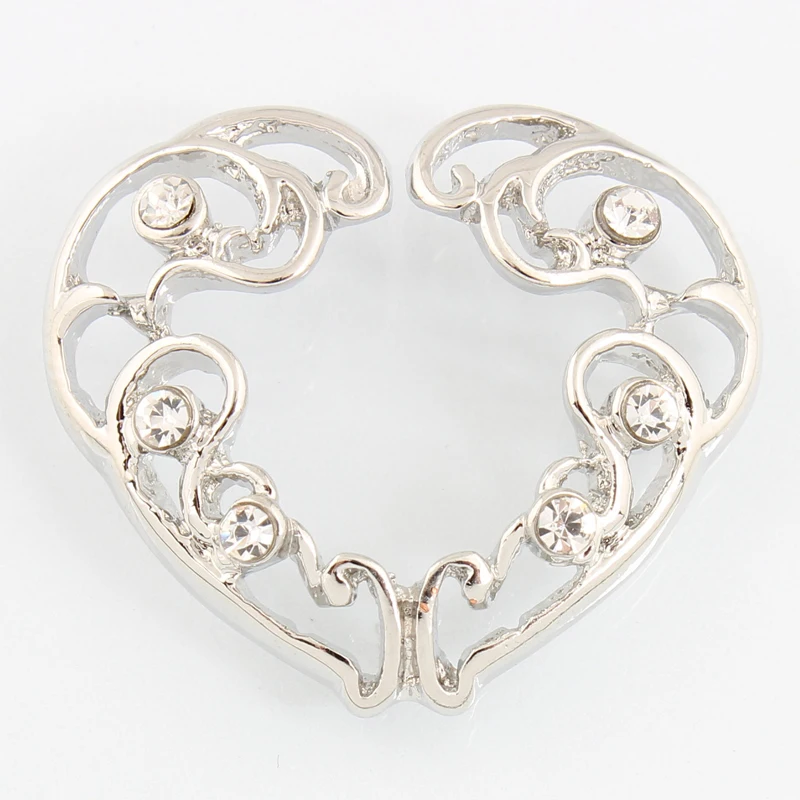 Body jewelry Retail 2 pieces/lot nipple cover Heart Piercing Two Color clear pink Nipple ring Nickel-free TAIERS | Украшения и