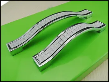 

Lot of 10 Modern Kitchen Cabinet Drawer Furniture Handle Pull Hardware(C.C.:96mm,Length:110mm)