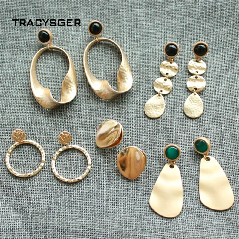 

AS-84329 /TRACYSGER/ancient metallic earrings