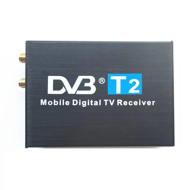 Высокая скорость 110 км/ч Золотой DVB T2 автомобиль DVB-T двойная антенна DVB-T2 автомобиля DVB T H.264 MPEG4 Внешний USB цифровой автомобильный тв-тюнер