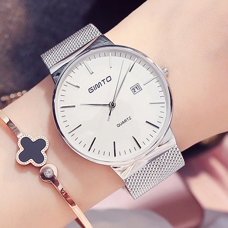 

2017 GIMTO Brand Luxury Women Watches Fashion Quartz Ladies Dress Watch Female Lovers Wrist watch Clock Relogio Feminino