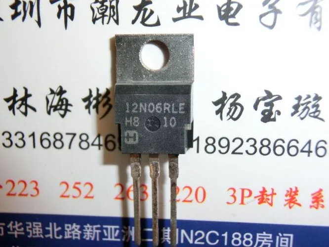 

10Pcs RFP12N06RLE 12N06RLE TO220