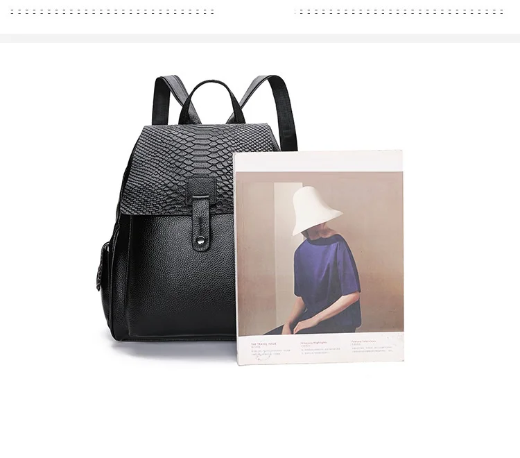 women backpack genuine leather (3)