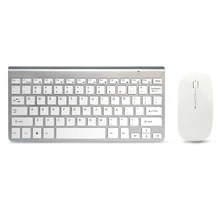 Ultra Compact Wireless Keyboard and Mouse Combo Set 2.4G Wireless Keyboard Moues Combo for Apple Mac Windows XP/7/10 IOS