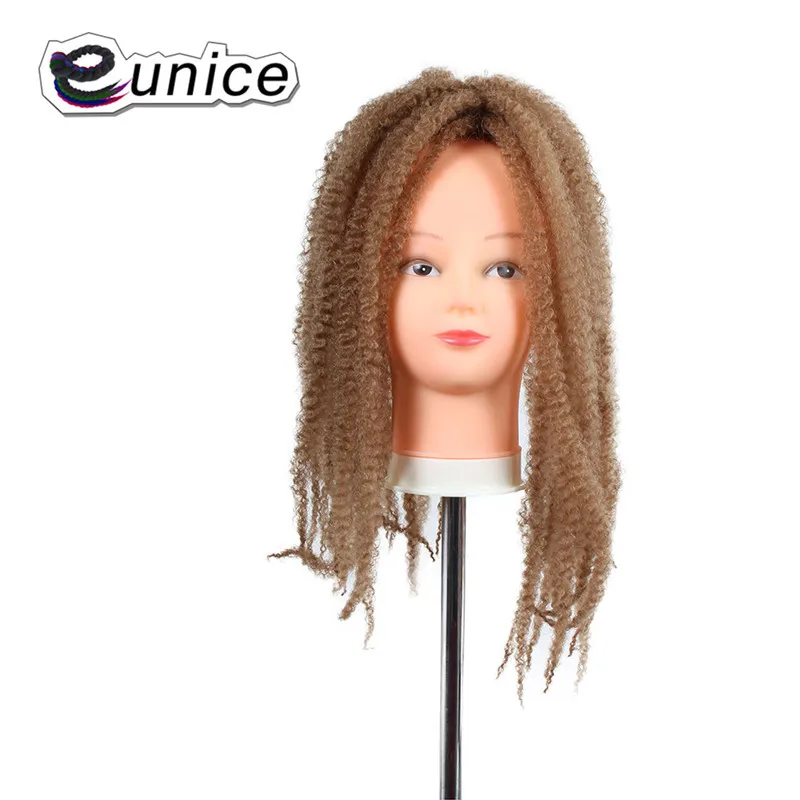 Marley Braids Hair Extension Synthetic Ombre Afro Kinky Crochet Kanekalon Braiding Hair (33)