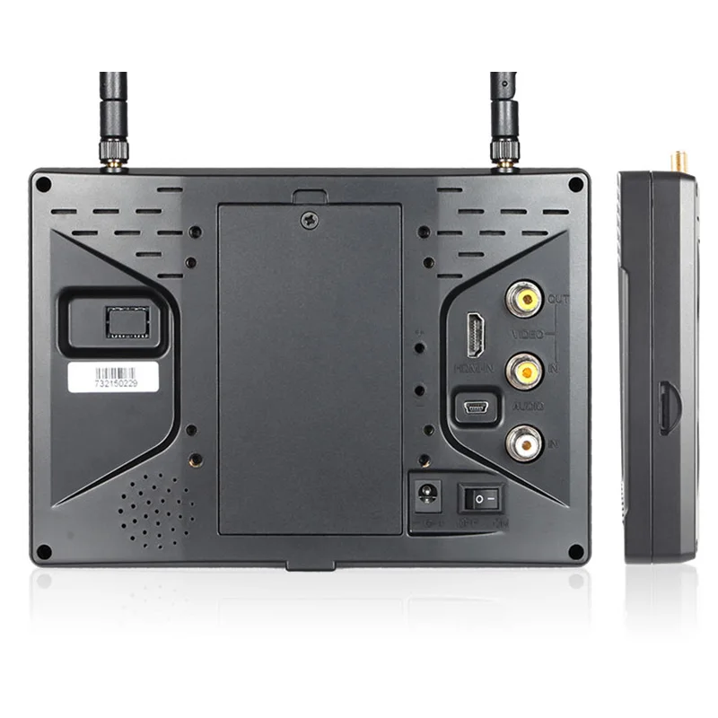 PVR733 7 дюймов FPV монитор с DVR Funtion двойной 5 8G 32CH разнообразие приемник Feelworld