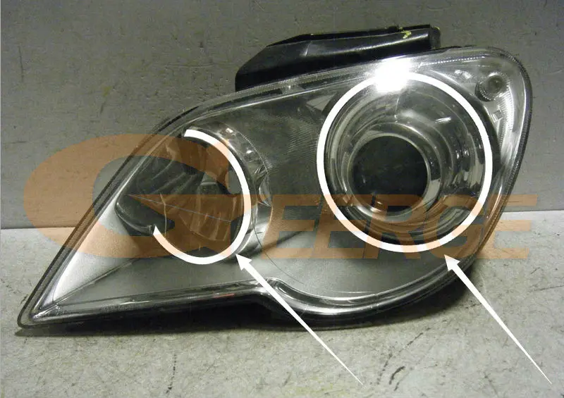 Chrysler Pacifica 2007 2008 XENON headlight ccfl angel eyes(3)0