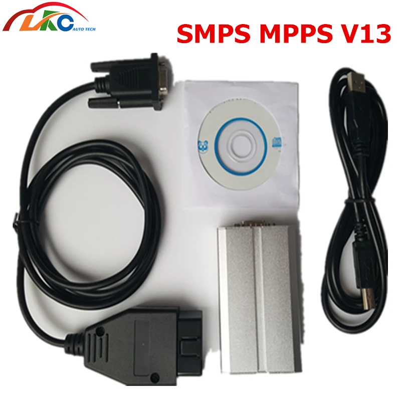 

10pcs/lot DHL K+CAN Flasher SMPS MPPS V13 EDC16 Chip Tuning Remap Metal Box Chip Diagnostic Connector Free Shipping