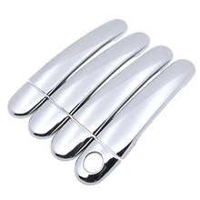 For VW Golf 4 Mk4 Chrome Handle Covers Trim Set of 4 Door for Volkswagen 1J 1997-2003 Accessories Car Styling 1999 2000 2002