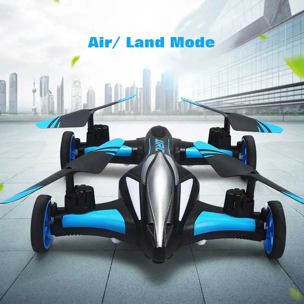 

New 2.4GHz 6CH 4-Axis Gyro Air-Ground Flying Car RC Drone Quadcopter With One-Key Return Headless Mode