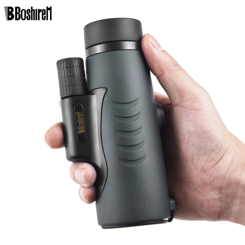 10x42 Monocular Waterproof Telescope Quality for Hunting Binocular High Power Zoom Monocular Telescope with BaK4 Prism Optics