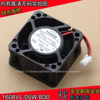 

NEW NMB-MAT Minebea 1608VL-05W-B30 4020 24V Double Ball bearing cooling fan