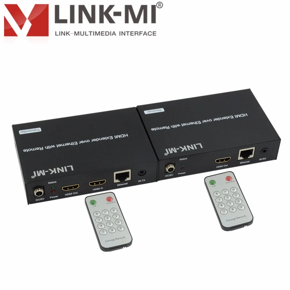 LINK-MI EP36 H.264 HDMI удлинитель 120 м по TCP/IP с ИК светодиодный пульт дистанционного