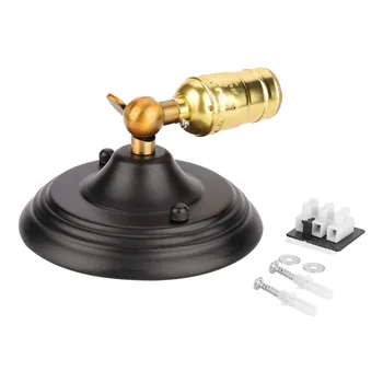

Wall Light Holder Bedroom Room Headboard Wall Lamp Nordic Aisle Wrought Iron Entrance Corridor Simple Single Head Wall Lamp