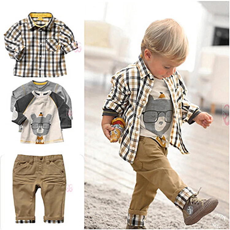 2018 New Children's clothing boys Spring new Baby Kids Clothing