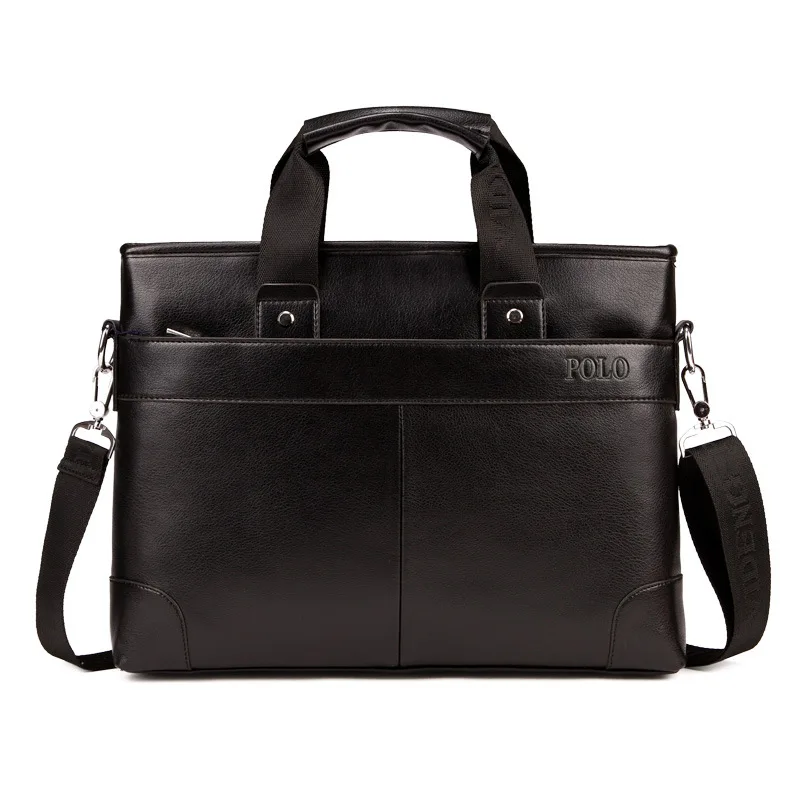 High Quality Genuine Leather Men Bag Men's Briefcase Leather Laptop Bag