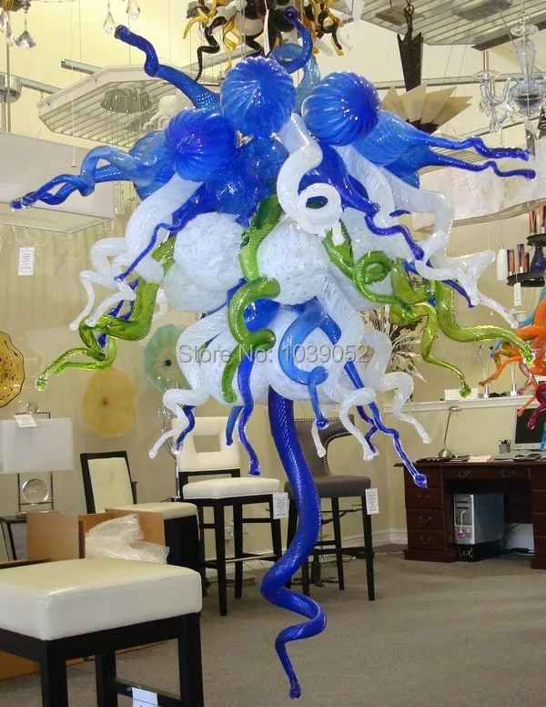 

Free Shipping High Quality Mini Style Chihuly Art Deco Chandelier For Christmas Party