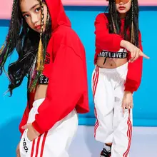 Детский костюм из 3 предметов для бальных танцев, джаза, хип-хоп, выступлений, майка, рубашка, шорты, сценическая одежда для девочек, танцевальные костюмы для детей