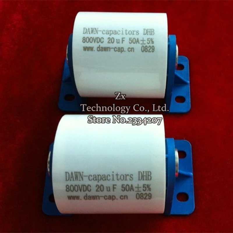 DHB high frequency filter capacitor 800VDC 20UF 50A DC blocking