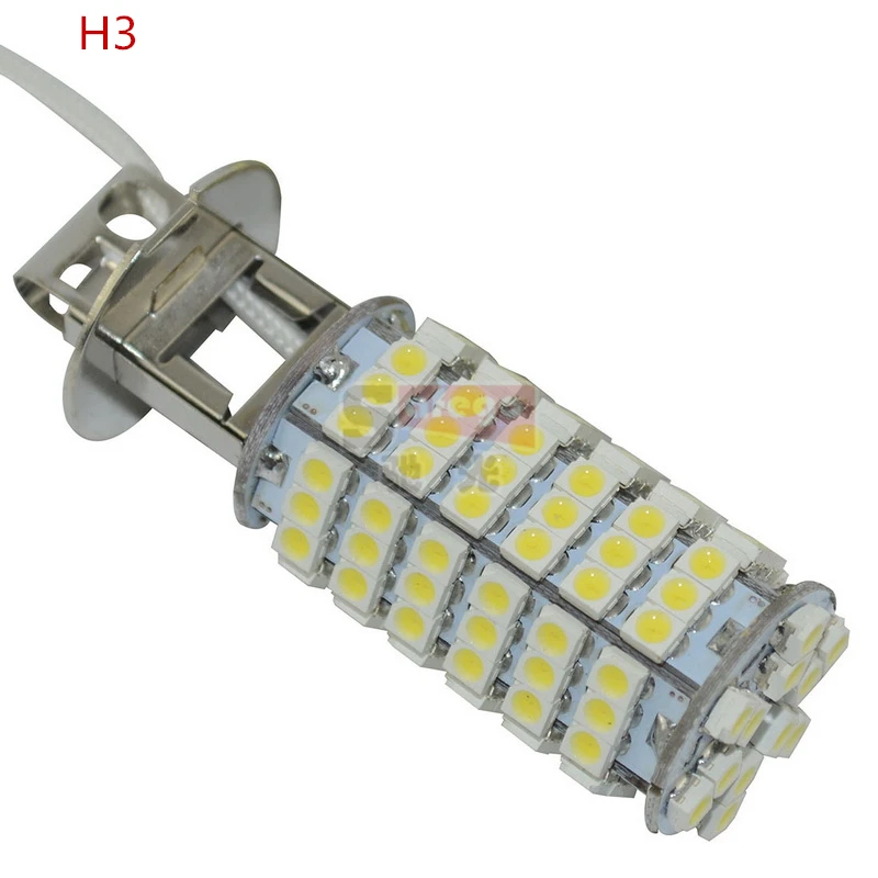 Safego 2x H1 H3 H4 H7 H11 9005 9006 Противотуманные огни 120 светодиодный 3528SMD 12V с точкой опоры "Xenon" Белый для авто противотуманные фары дальнего света головной светильник лампа