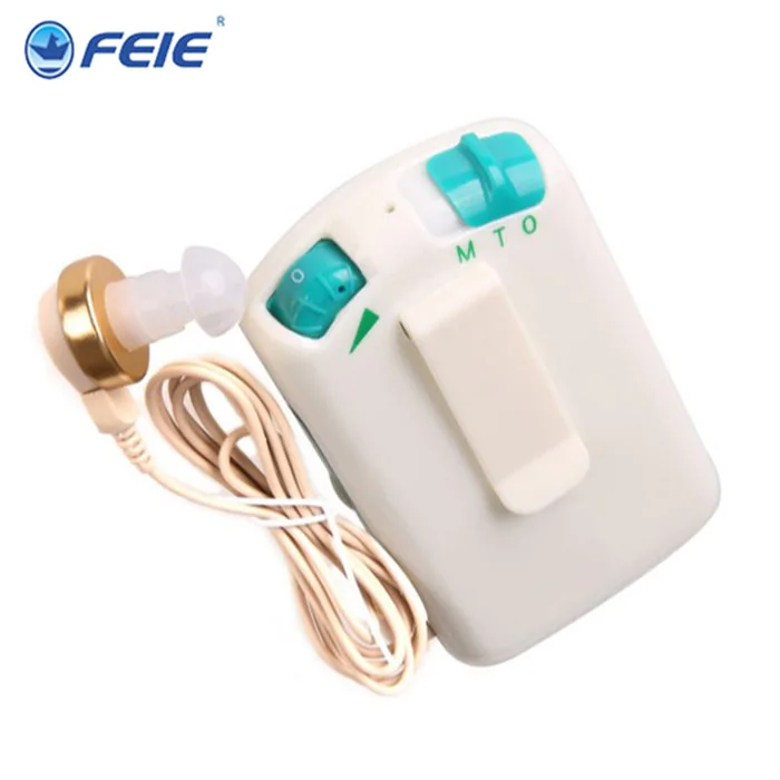 Inexpensive Pocket Type Analog Hearing Aid S 7B for old people