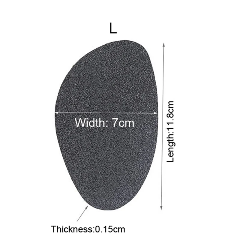 1 пара Противоскользящих наклеек на подошве; нескользящая кожаная обувь на высоком каблуке; противоскользящая одежда; защитная пленка на шнуровке - Цвет: 02