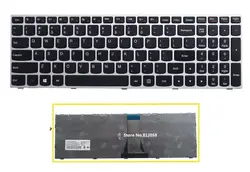 Ssea Новая Клавиатура США Английский для Lenovo g50 Z50 B50 z50-70 Z50-75 g50-70a g50-30 g50-45 g50-70 g50-70m z70-80 серебряная рамка