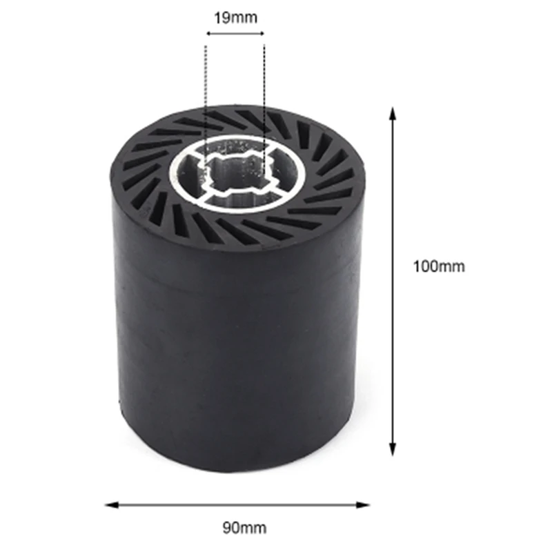 90x100 мм резиновое полировальное колесо с наждачной бумагой рукава для проволоки Рисование абразивной ткани цилиндр