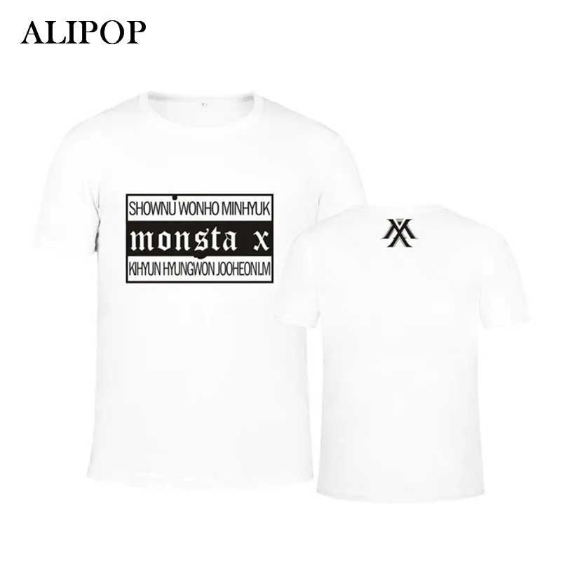 Kpop Корейская мода Monsta X японский концерт альбом THE CLAN PART.2 виновная хлопковая