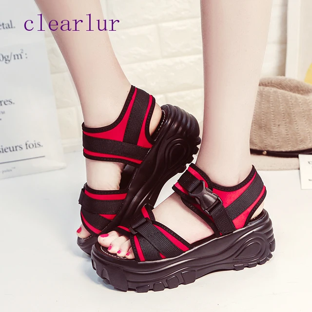 

Summer sandals women's shoes high-heeled casual shoes footwear flip-flops toe flat sandals women's shoes C0421