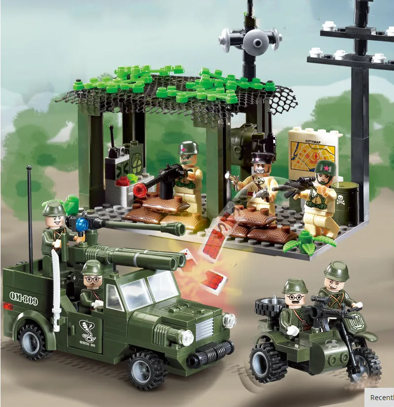 

Enlighten Building Blocks Compatible with E809 285P Models Building Kits Blocks Toys Hobby Hobbies For Chlidren