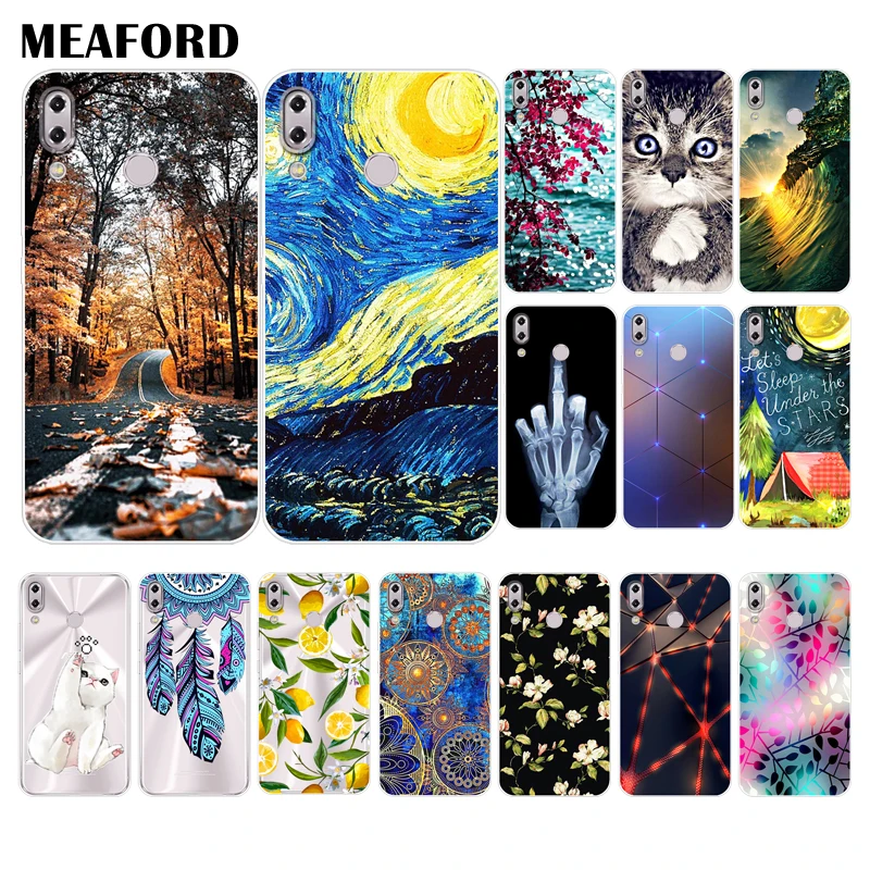 

Soft TPU Phone Cases For Asus Zenfone 5 ZE620KL Case Slim Cute Printing Silicone Back Cover For ZE620KL Case Clear Bumper Coque