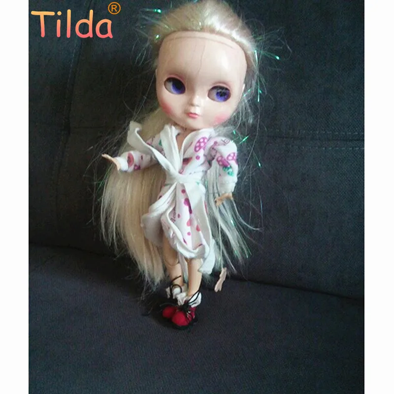 Tilda 1/6 Blyth кукольные ботинки обувь для кукол Blythe модные 3 2 см мини зимние кожаные