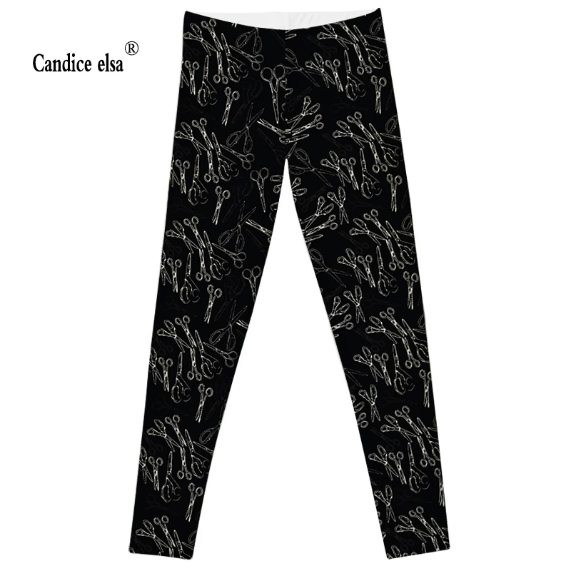 CANDICE ELSA women leggings elastic fitness legging