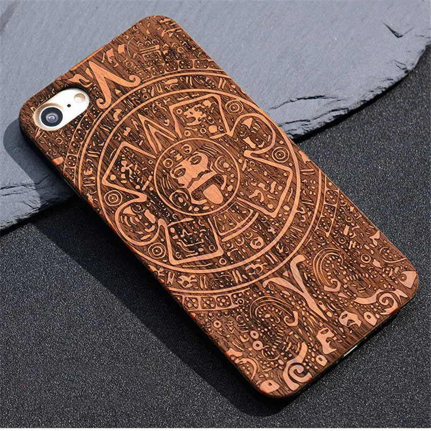 iphone 8 plus case Retro PC+Wood Skull Case for iPhone XS Max Novelty Vintage Phone Cases Cover for iPhone XS XR SE 5S 7 8 Plus 6s 6 Wooden Shell iphone 6 cardholder cases