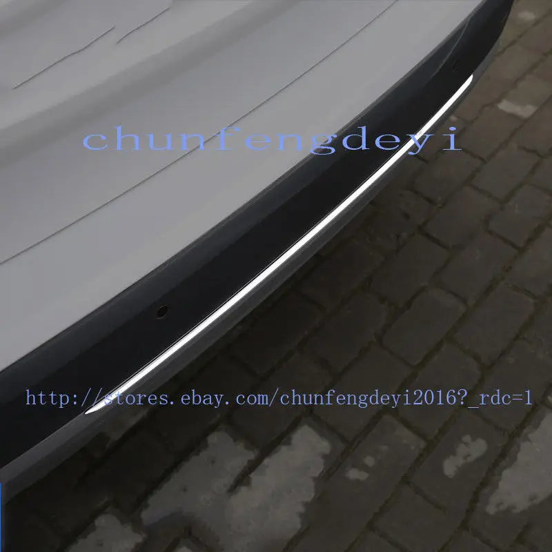 

Stainless under rear bumper cover trim 1pcs Fit For BMW X1 F48 2016-2017