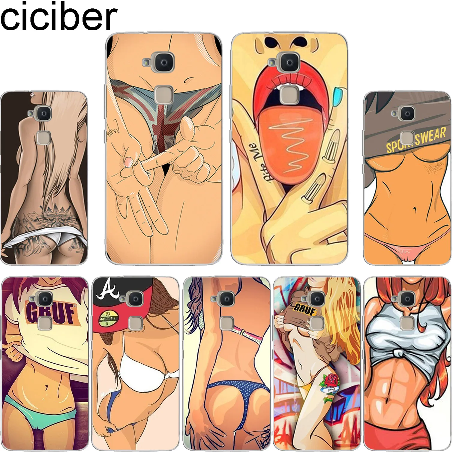 

ciciber Sexy Girls For BQ Aquaris C U2 U X5 V VS X2 X Lite Pro Plus E5 s E4.5 M5 M5.5 M4.5 Back Cover Clear TPU Phone Cases Capa